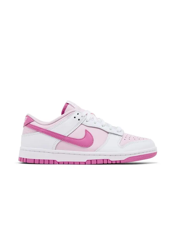 Кроссовки Nike Wmns Dunk Low Playful Pink Foam — изображение 1 из 6, розовый