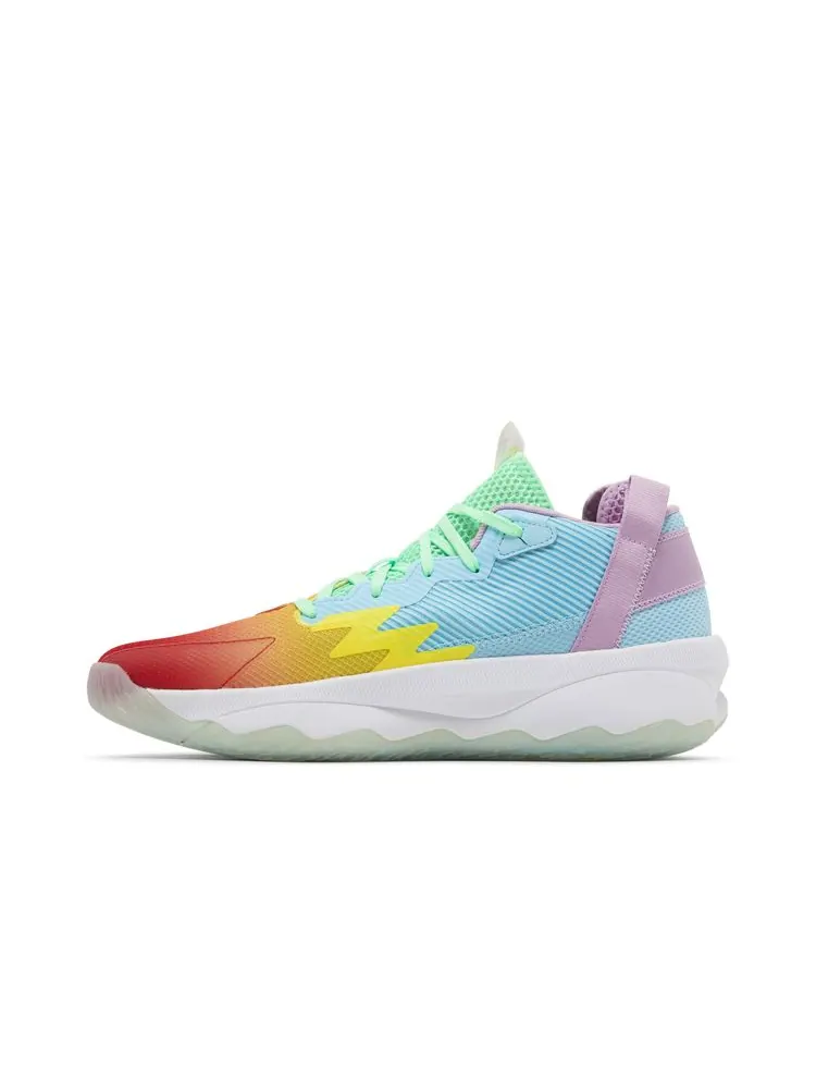 Кроссовки Dame 8 'Rainbow' — изображение 3 из 8, мульти