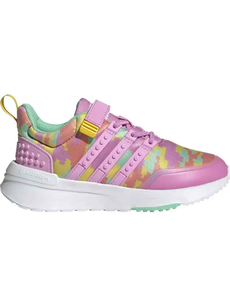 Кроссовки LEGO x Racer TR21 EL Little Kid 'Digi Camo - Bliss Orchid' — изображение 1 из 1, розовый