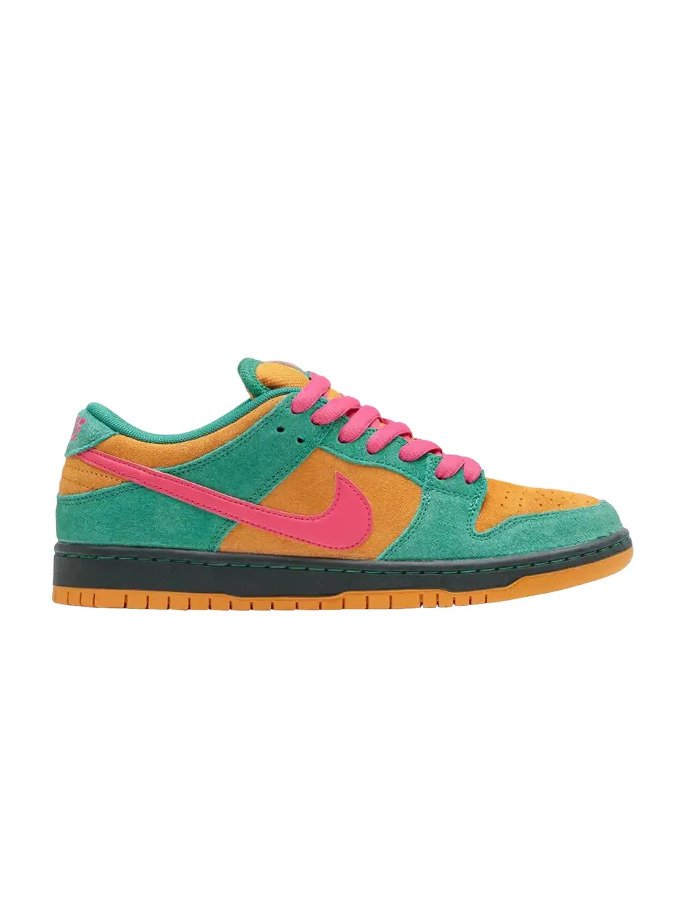 Кроссовки Nike SB Dunk Low — изображение 1 из 1, зеленый/-светлый-черный