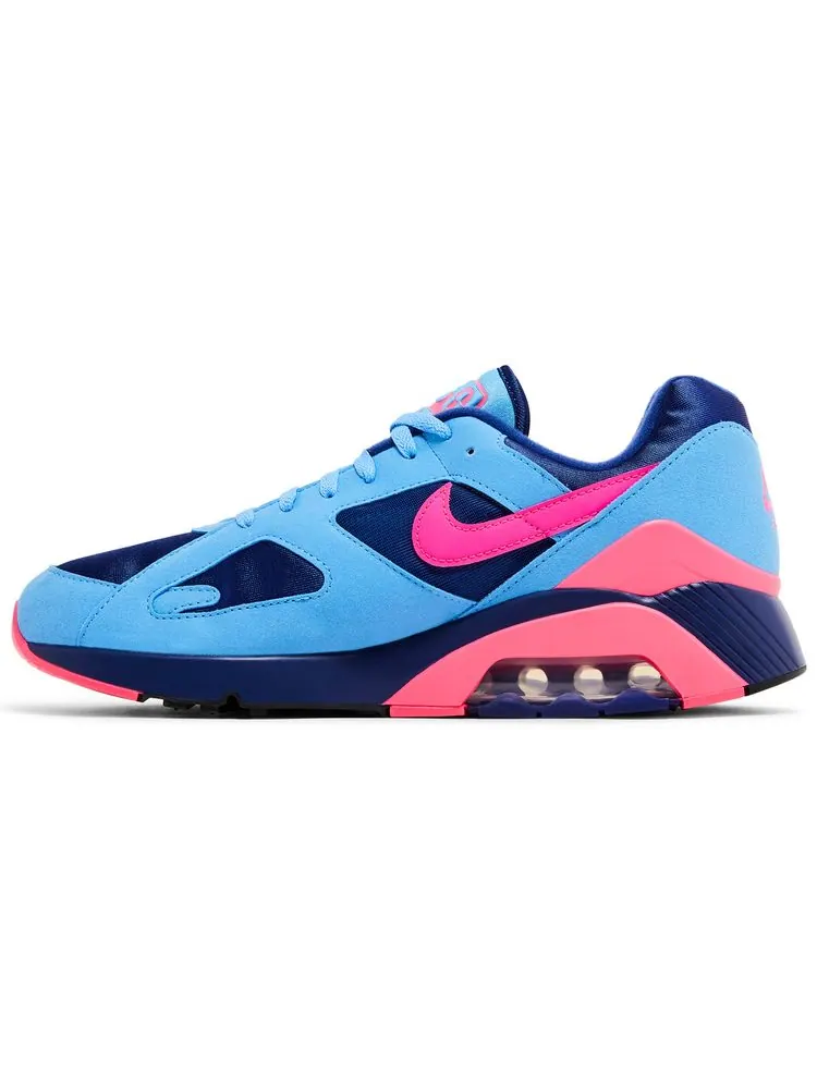 Кроссовки Nike Air Max 180 'University Blue Hyper Pink' — изображение 3 из 4, синий розовый