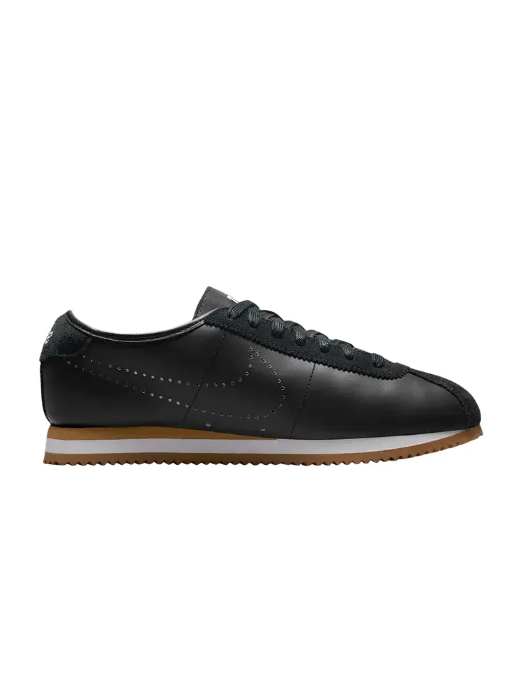 Кроссовки Nike Wmns Cortez Leather 'Black Gum Light Brown' — изображение 1 из 1, черный