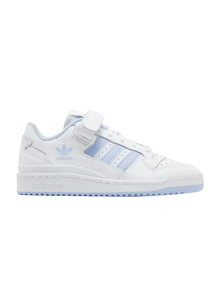 Кроссовки adidas Wmns Forum Low 'White Blue Dawn' — изображение 1 из 9, белый/синий/белый