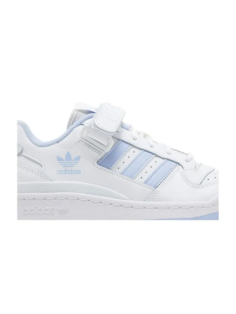 Кроссовки adidas Wmns Forum Low 'White Blue Dawn' — изображение 3 из 9, белый/синий/белый