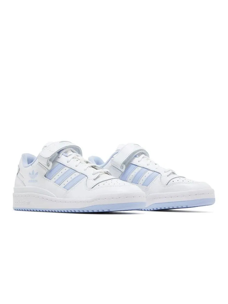 Кроссовки adidas Wmns Forum Low 'White Blue Dawn' — изображение 9 из 9, белый/синий/белый