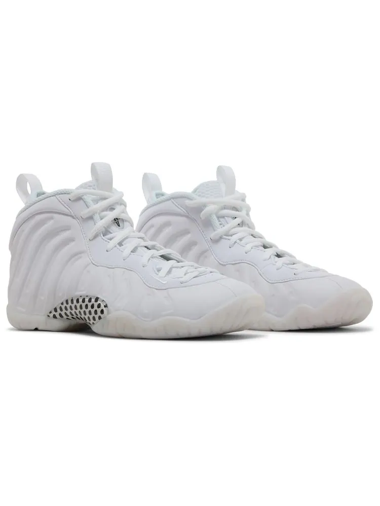 Кроссовки Nike Little Posite One GS 'Triple White' — изображение 8 из 8, белый