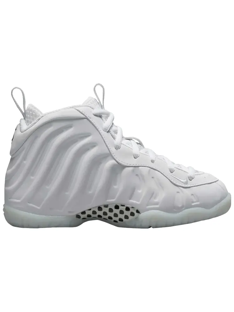 Кроссовки Nike Little Posite One PS 'Triple White' — изображение 1 из 1, белый