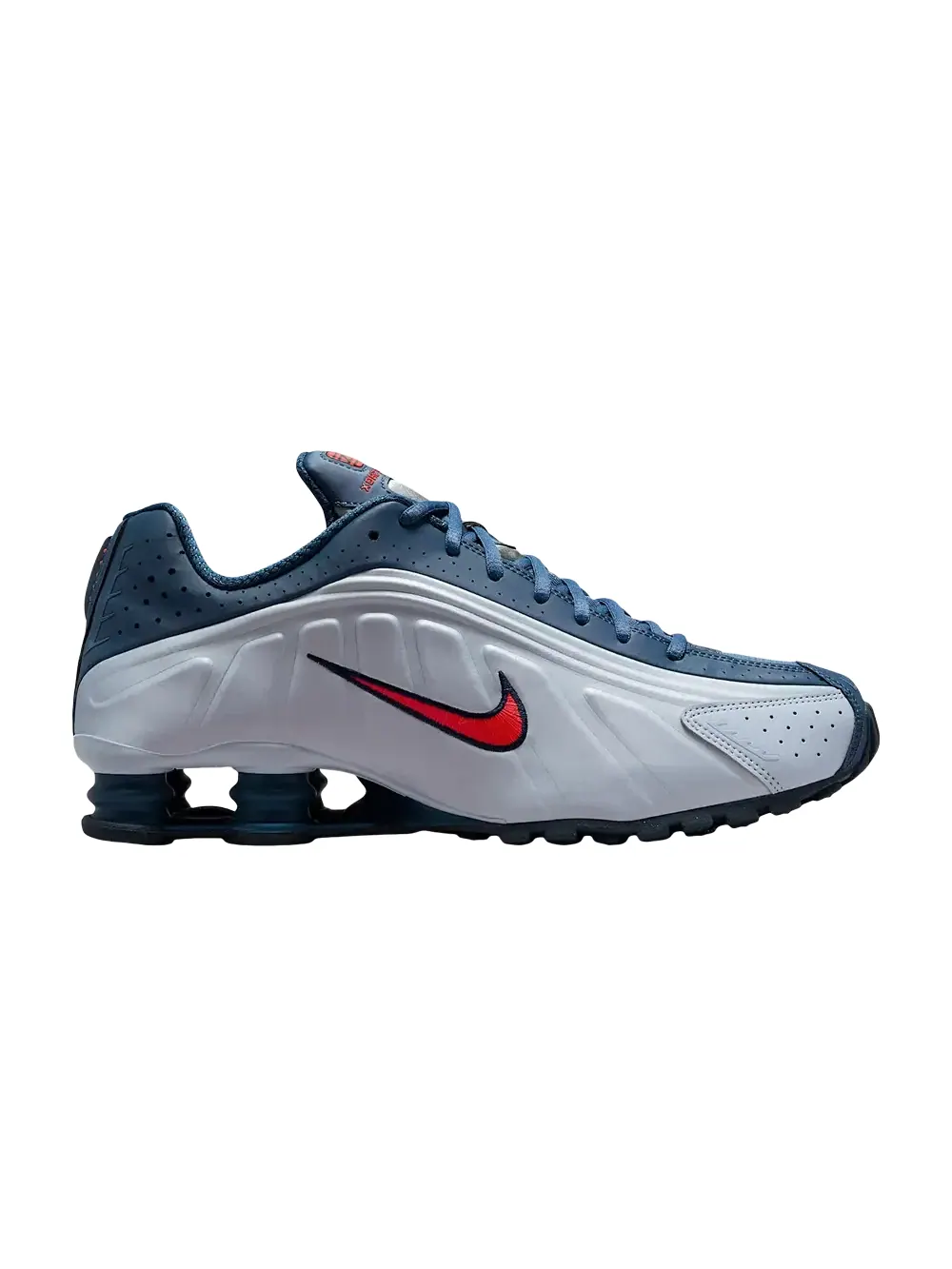 Кроссовки Nike Shox R4 — изображение 1 из 1, серый//синий/яркий