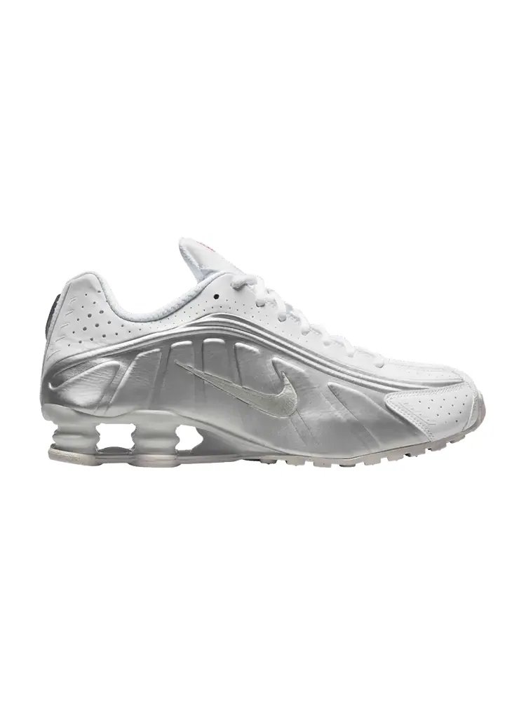 Кроссовки Nike Shox R4 White Metallic Silver — изображение 1 из 1
