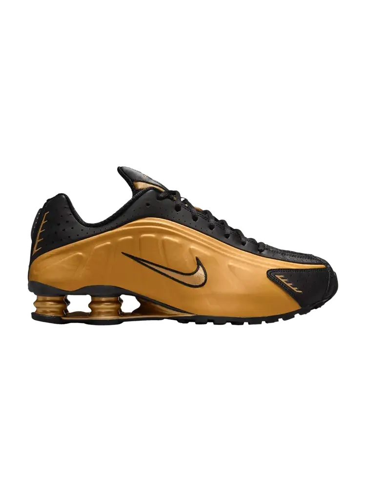 Кроссовки Nike Shox R4 — изображение 1 из 1, металлик золотистый