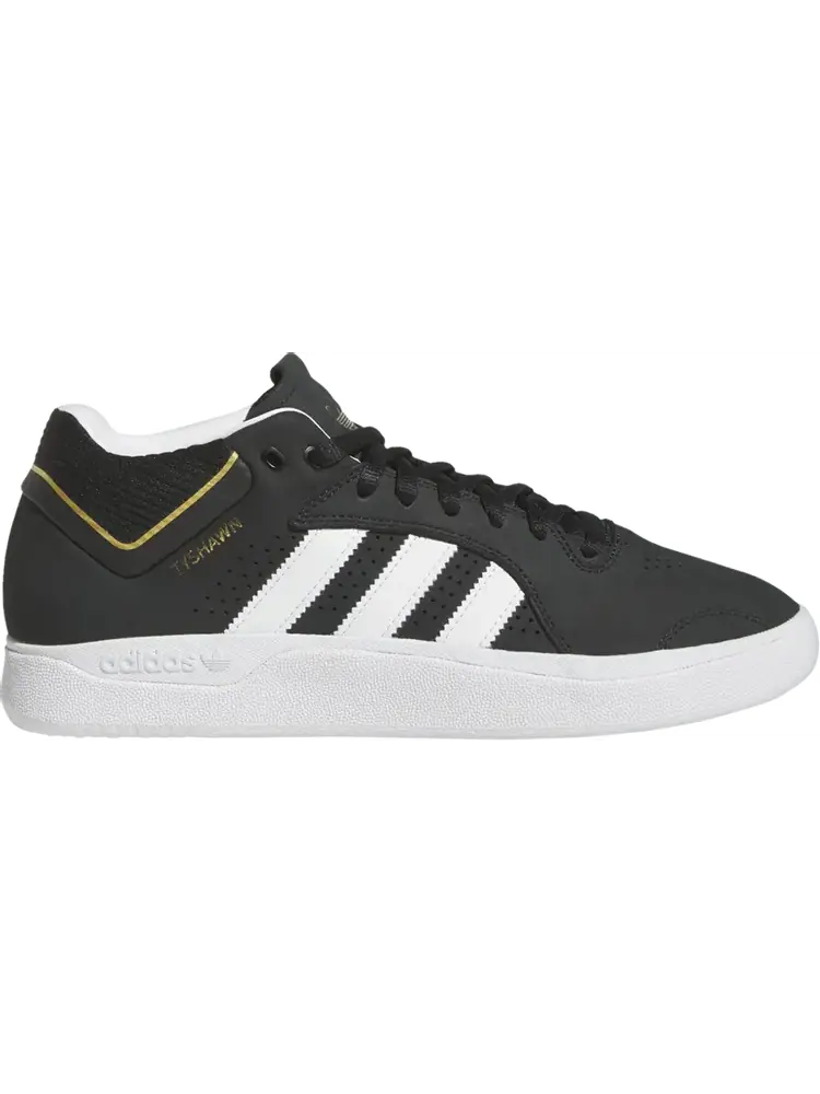 Кроссовки Adidas Tyshawn 'Black White Gold' — изображение 1 из 1, черный