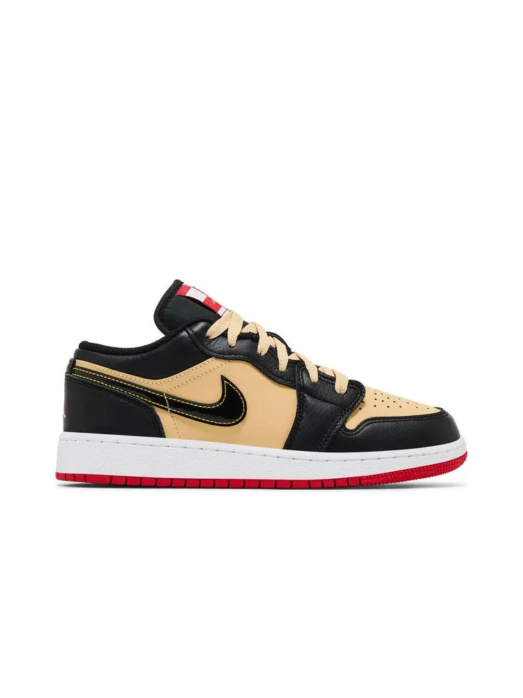 Кроссовки Air Jordan Air Jordan 1 Low GS 'Pizza' — изображение 2 из 9, красный/белый/черный