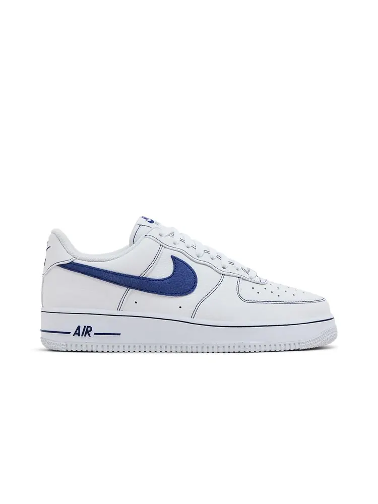 Кроссовки Nike Air Force 1 '07 LV8 'White Deep Royal' — изображение 1 из 8