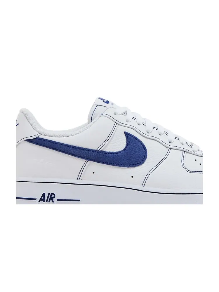 Кроссовки Nike Air Force 1 '07 LV8 'White Deep Royal' — изображение 2 из 8