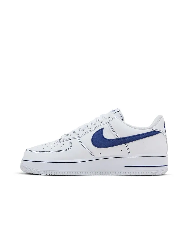 Кроссовки Nike Air Force 1 '07 LV8 'White Deep Royal' — изображение 3 из 8