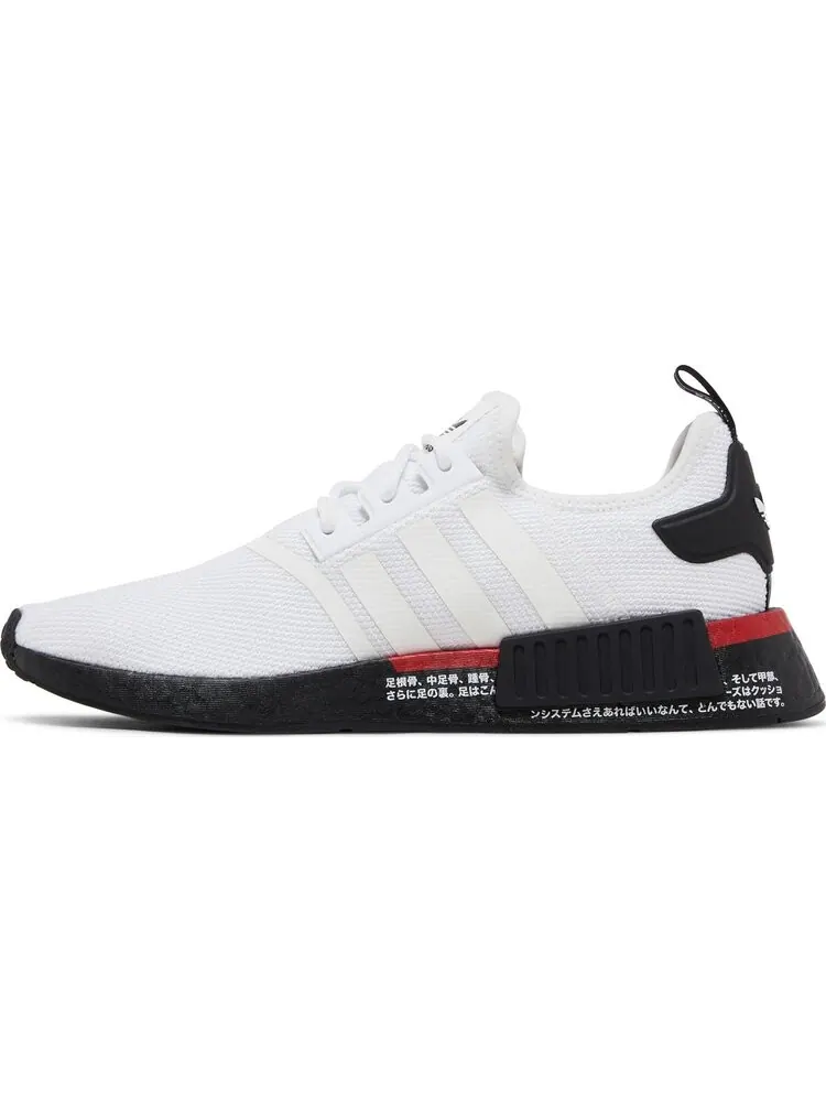 Кроссовки NMD_R1 'White Black Red' — изображение 3 из 4, белый