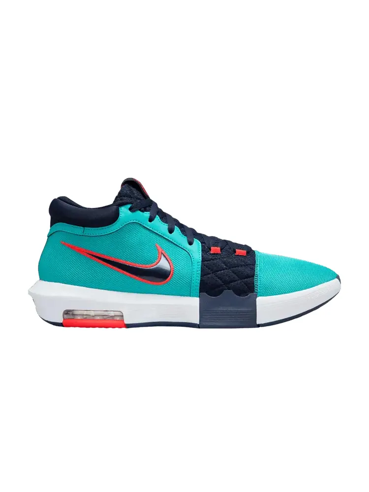 Кроссовки Nike LeBron Witness 8 'Red Carpet' — изображение 1 из 1, бирюзовый