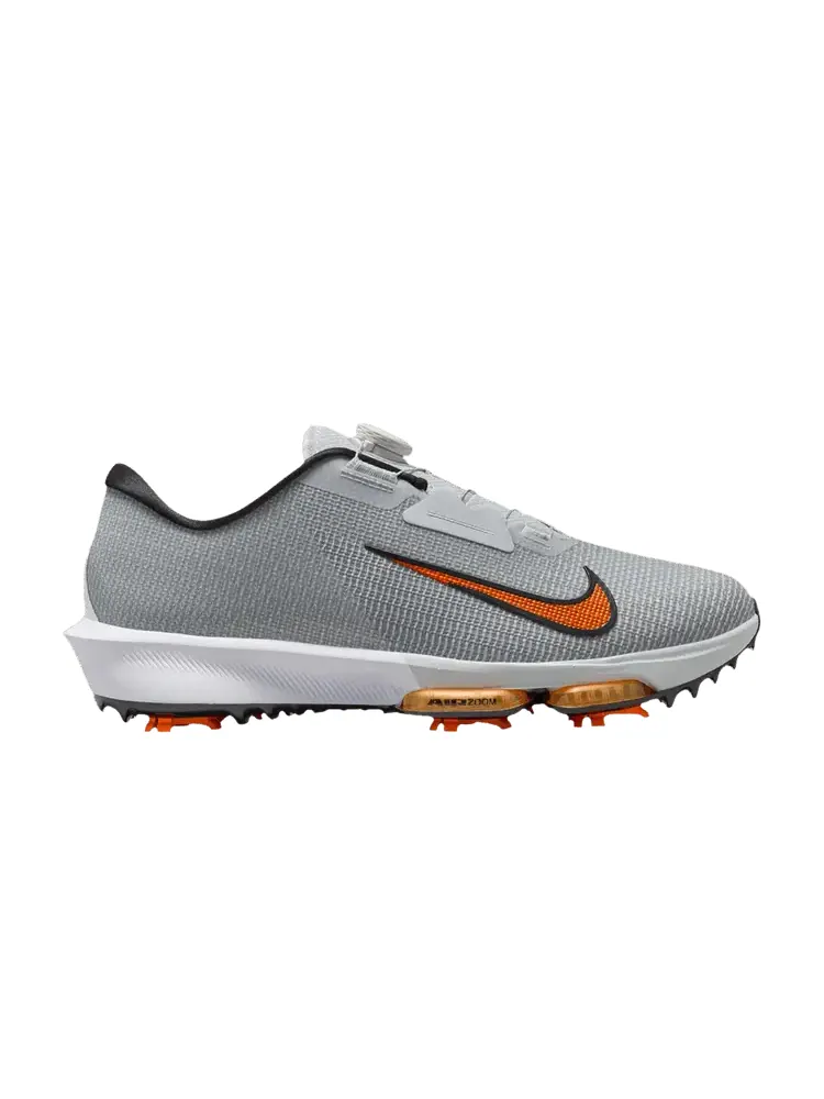 Кроссовки Nike Air Zoom Infinity Tour 2 Golf Wide Pure Platinum Safety Orange — изображение 1 из 1, платиновый оранжевый