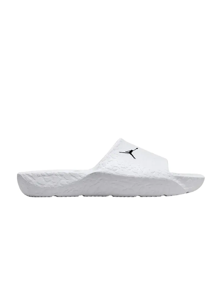 Шлепанцы для душа Air Jordan Franchise Shower Slide 'White Black' — изображение 1 из 1, белый