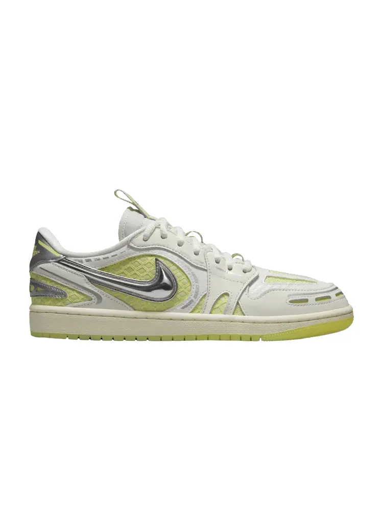 Кроссовки Air Jordan Wmns Air Jordan 1 Low Method of Make V3 'Sail Luminous Green' — изображение 1 из 1
