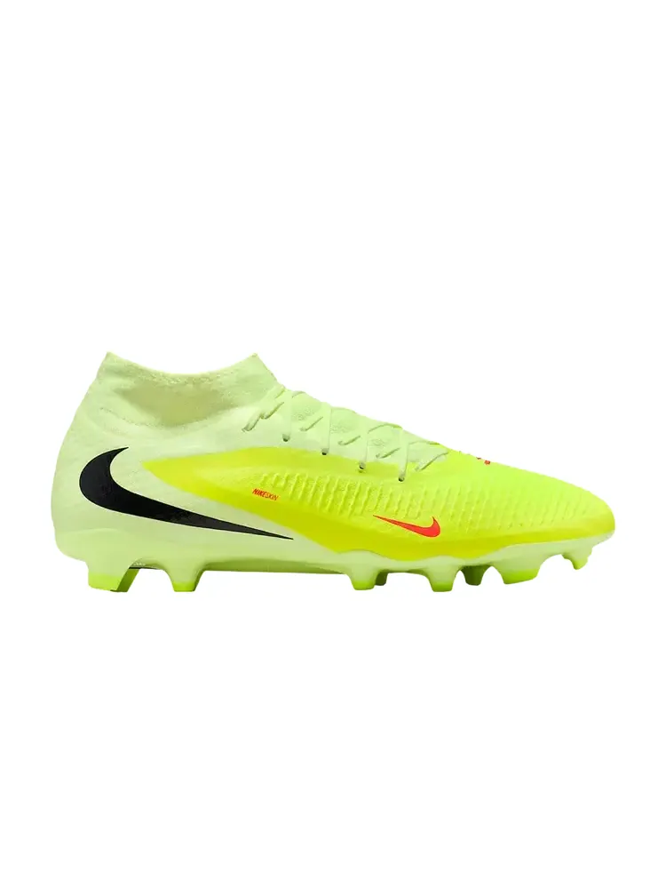 Кроссовки Nike Phantom 6 High Academy MG 'Hyper Crimson Limelight Black' — изображение 1 из 1, зеленый