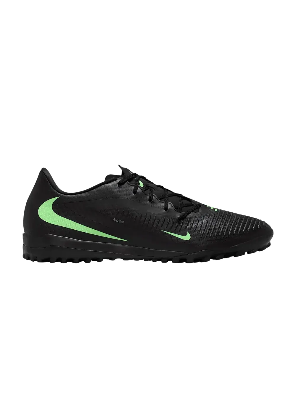 Кроссовки Nike Phantom 6 Low Academy TF — изображение 1 из 1, черный/черный/зеленый