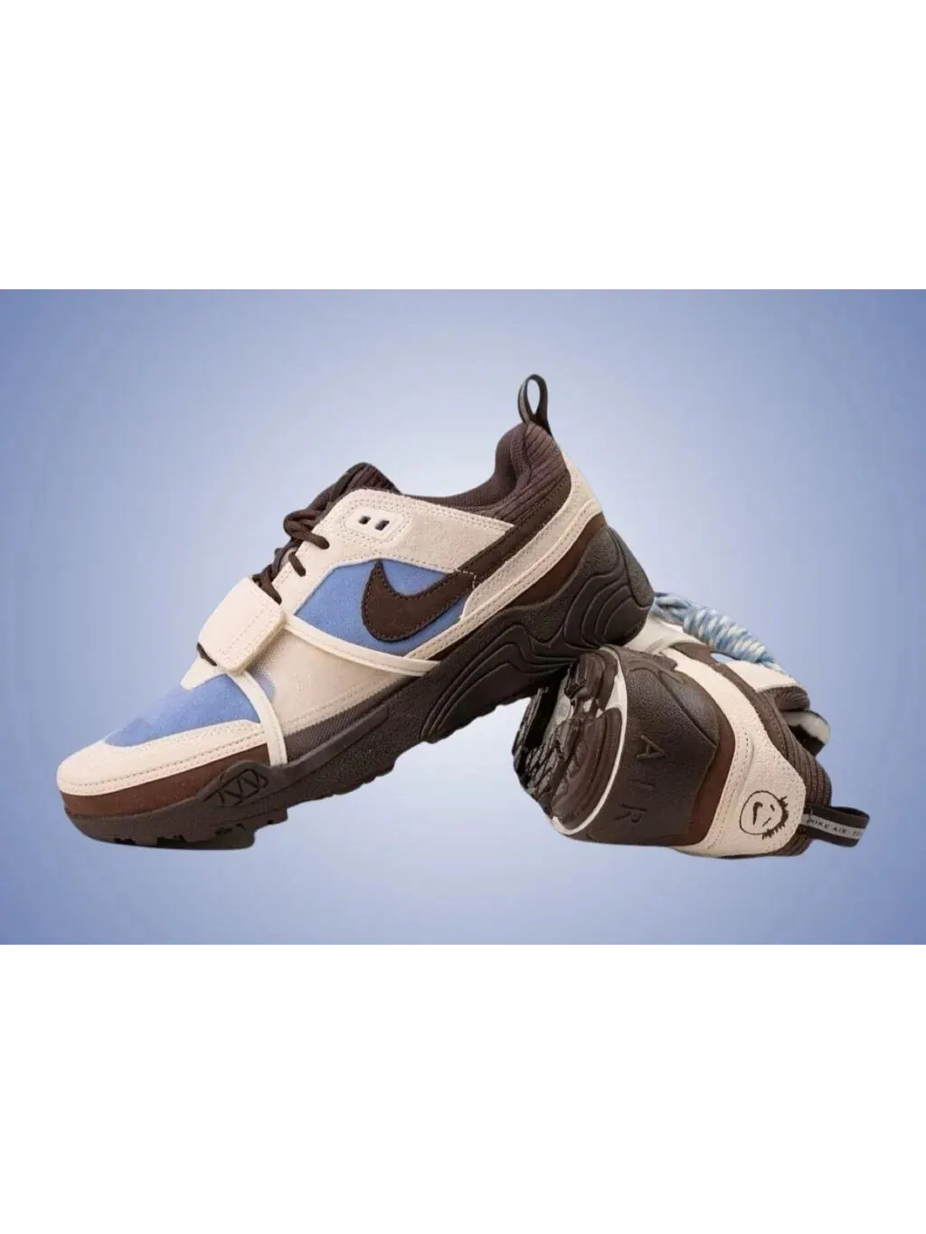 Кроссовки Nike x Travis Scott Zoom Field Jaxx «Leche Blue» — изображение 5 из 8