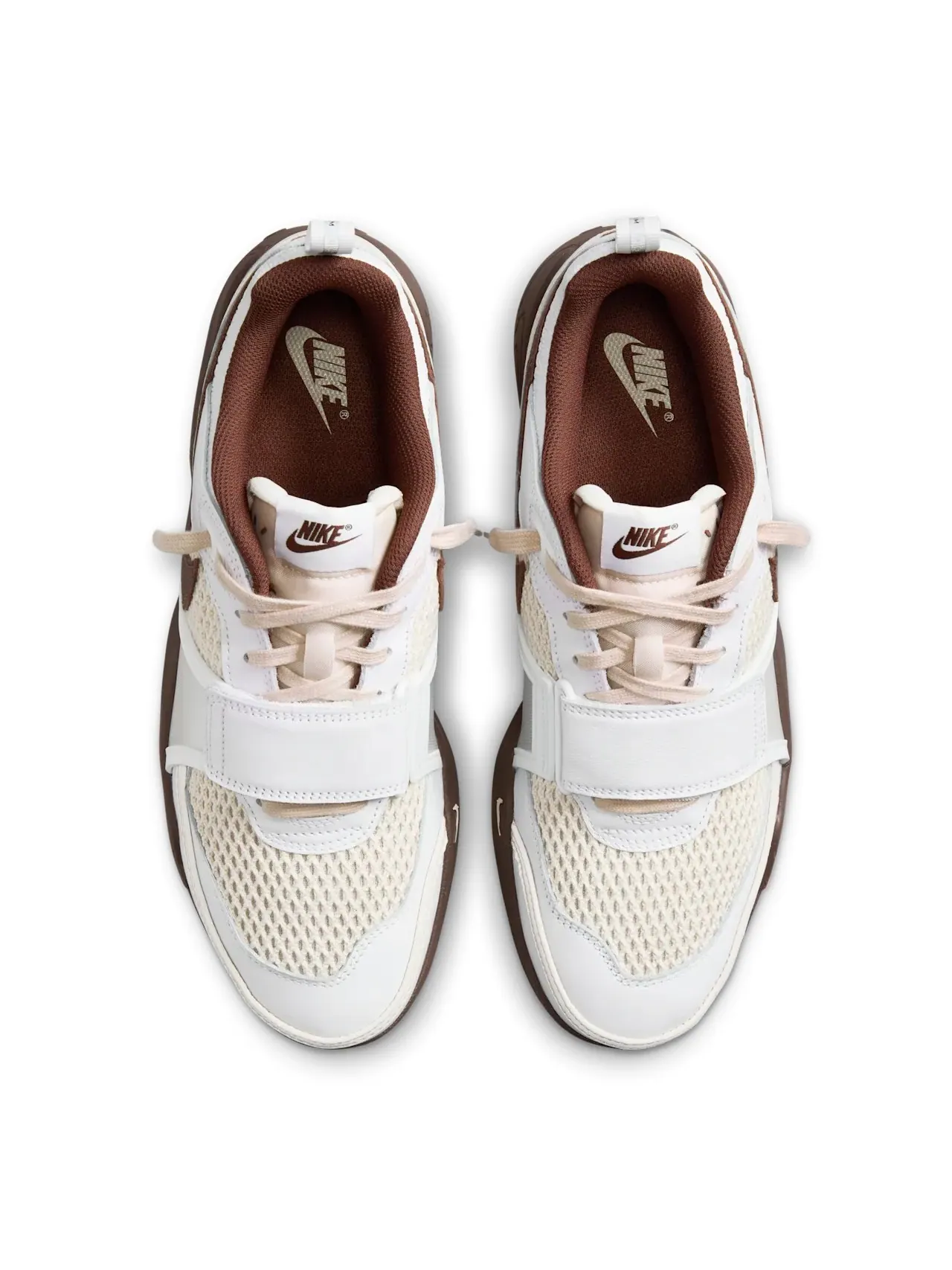 Кроссовки Nike x Travis Scott Zoom Field Jaxx — изображение 2 из 11, коричневый