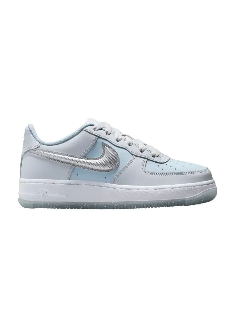 Кроссовки Nike Air Force 1 Low GS Pure Platinum Glacier Blue
