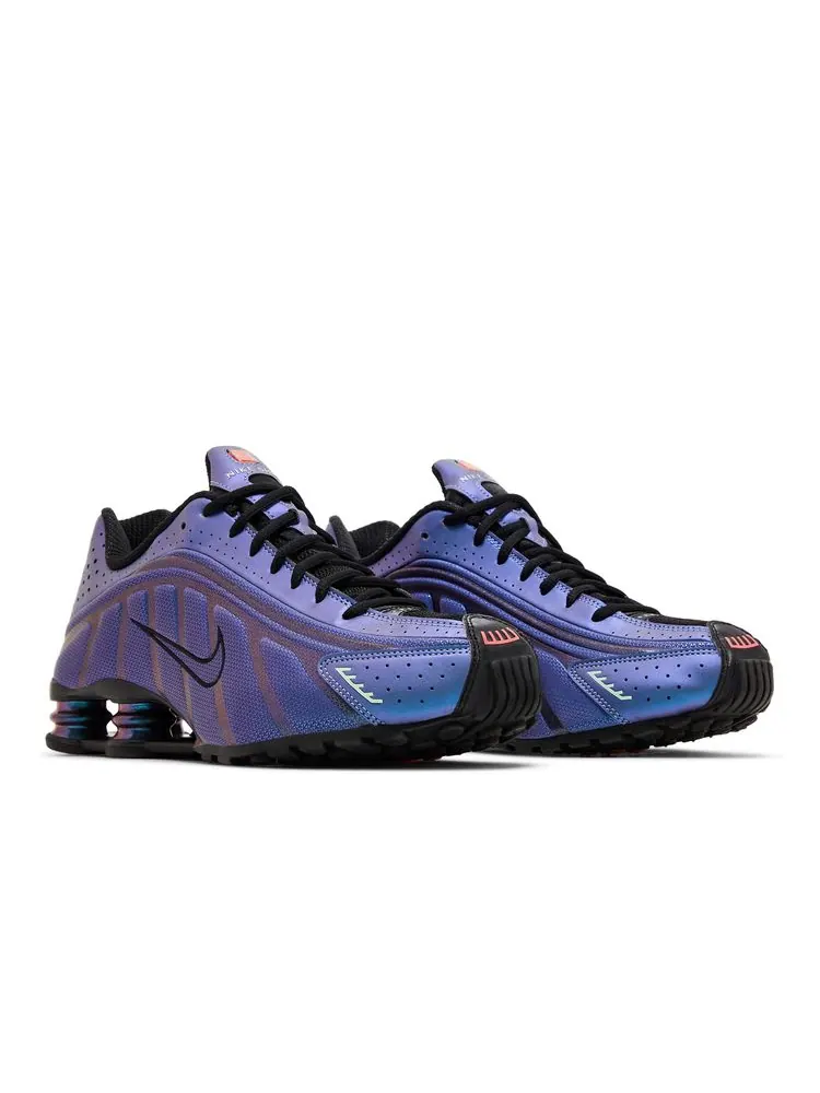Кроссовки Shox R4 'Iridescent' — изображение 8 из 8, радужный