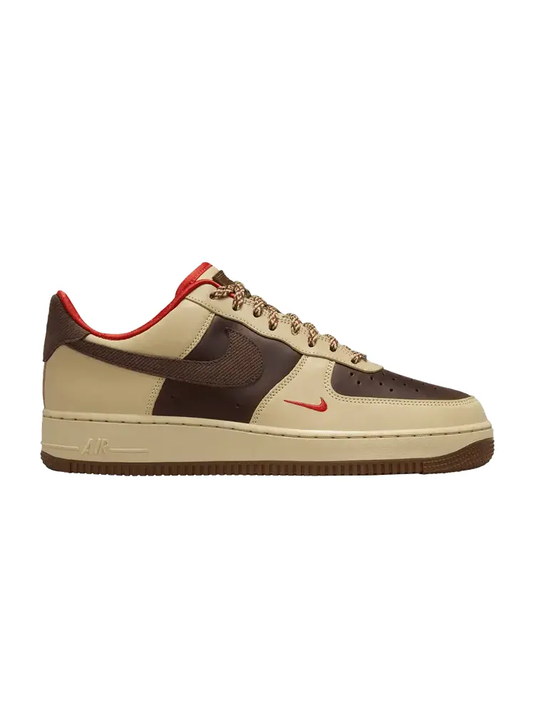 Кроссовки Nike Air Force 1 07Light British Tan Cacao Wow — изображение 1 из 1, светлый бежевый