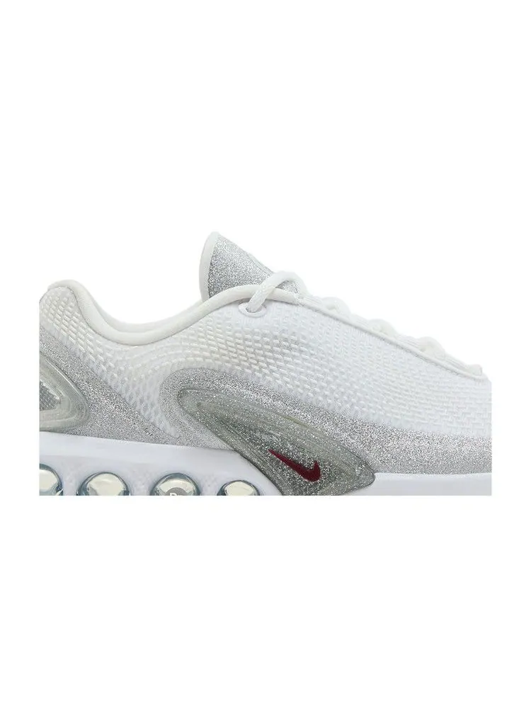 Кроссовки Nike Wmns Air Max DN 'Silver Glitter' — изображение 3 из 9, белый/красный/белый