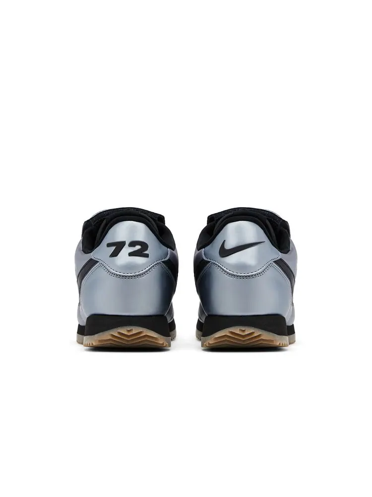 Кроссовки Cortez Leather SE 'Tiempo Pack - Metallic Cool Grey' — изображение 6 из 8, металлик серый