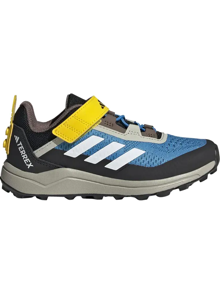 Кроссовки Adidas LEGO x Terrex Agravic Flow J 'Bright Blue Metal Grey' — изображение 1 из 1, синий