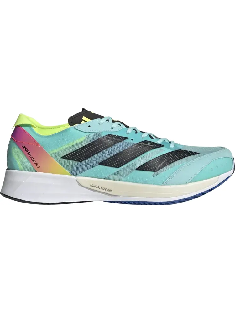 Кроссовки Adidas Adizero Adios 7 'Light Aqua Black' — изображение 1 из 1, синий