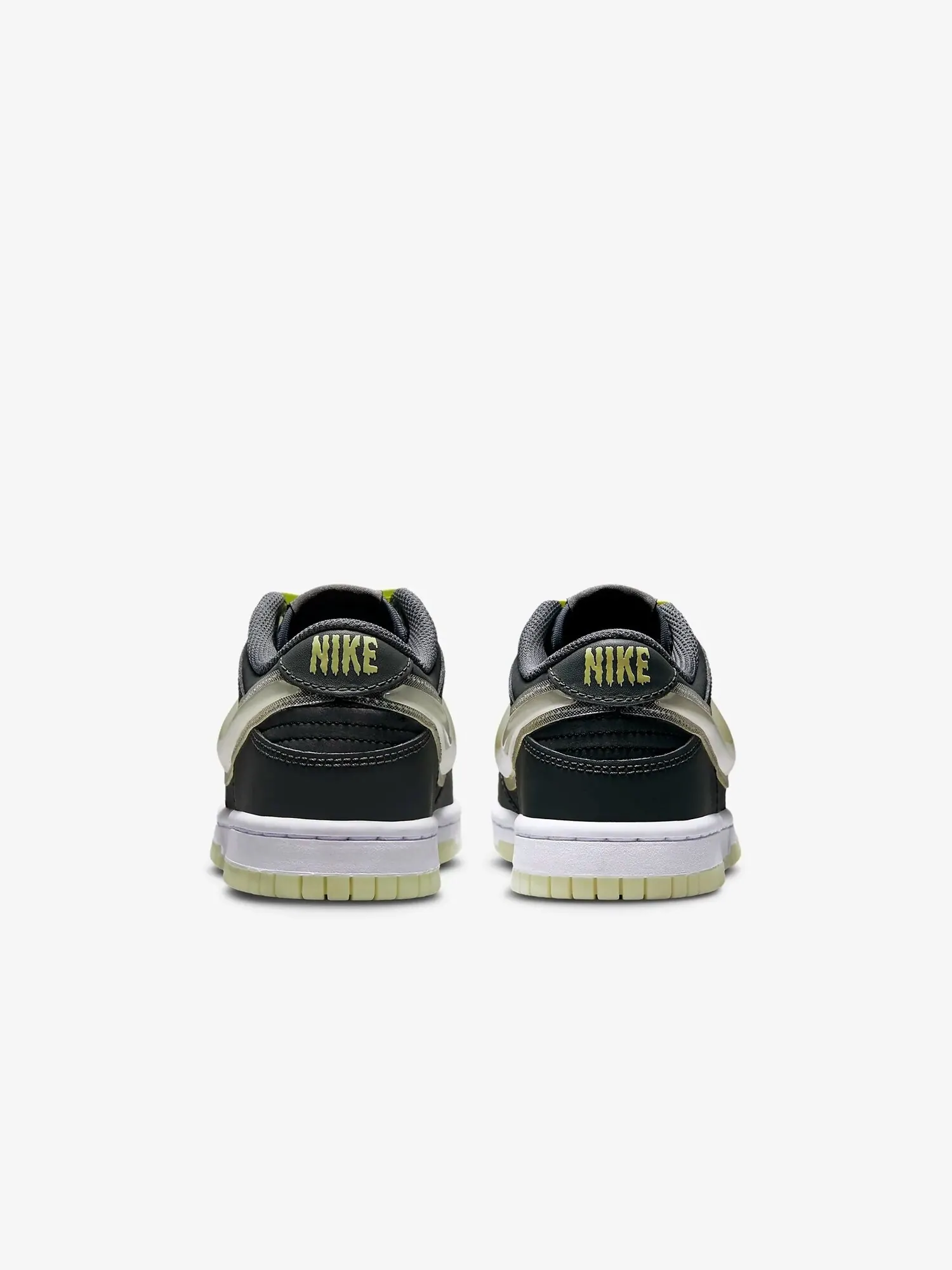 Кроссовки для подростков Nike Dunk Low GS Halloween - Glow In The Dark — изображение 7 из 11, темно-серый