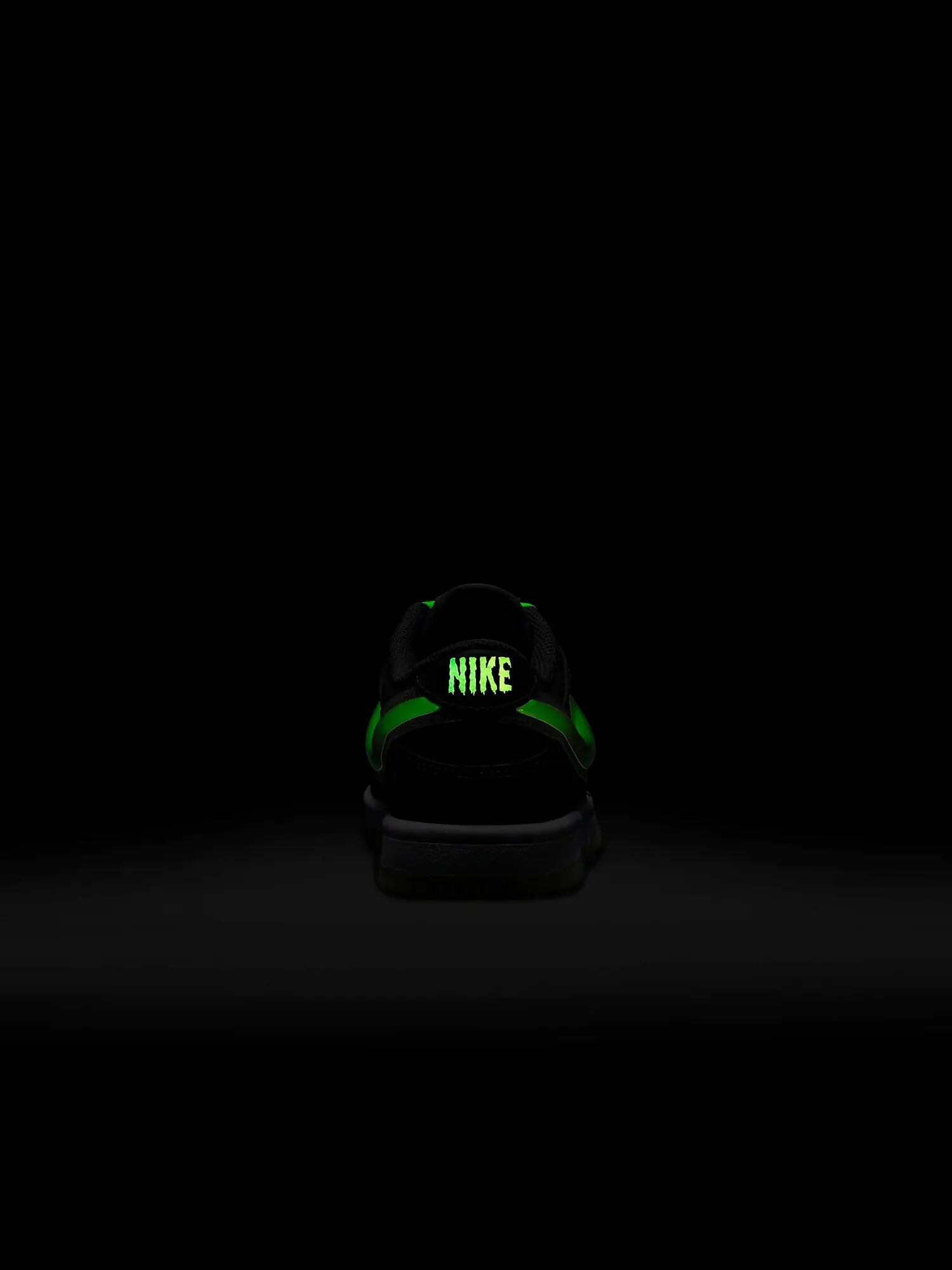 Кроссовки для подростков Nike Dunk Low GS Halloween - Glow In The Dark — изображение 8 из 11, темно-серый