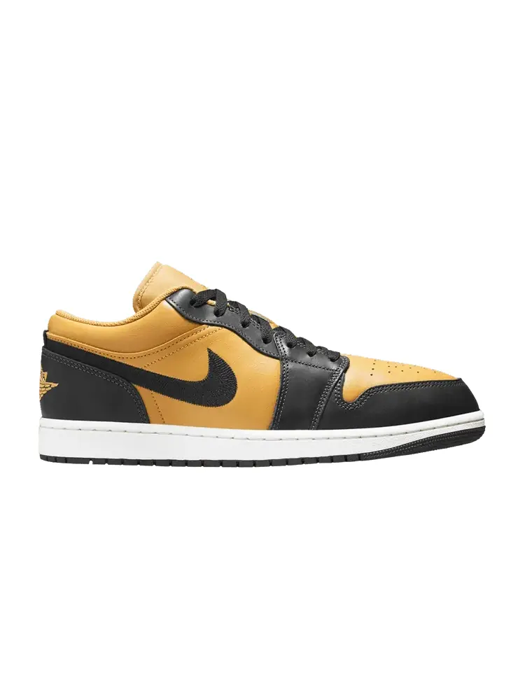 Кроссовки Air Jordan 1 Low SE GS Flax Baroque Brown — изображение 1 из 1, коричневый
