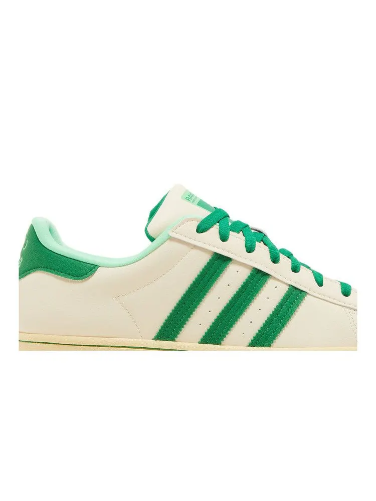 Кроссовки adidas Ravi Restaurant x Superstar 'Ecru Tint Green' — изображение 3 из 9, зеленый/зеленый