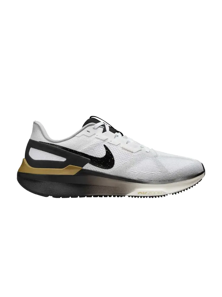 Кроссовки Air Zoom Structure 25 'White Metallic Gold Black' — изображение 1 из 1