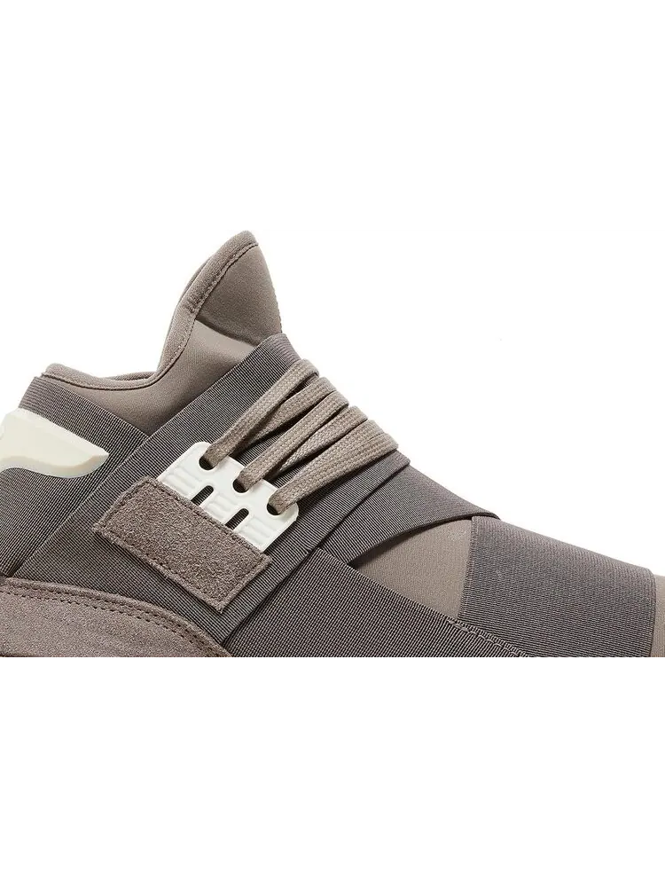 Кроссовки Adidas Y-3 Qasa High 'Brown Cream White' — изображение 2 из 8, коричневый