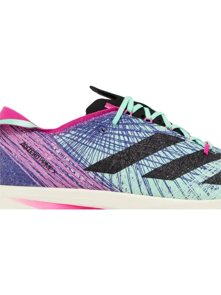 Кроссовки Adizero Prime X Strung 'Pulse Mint' — изображение 2 из 4, бирюзовый