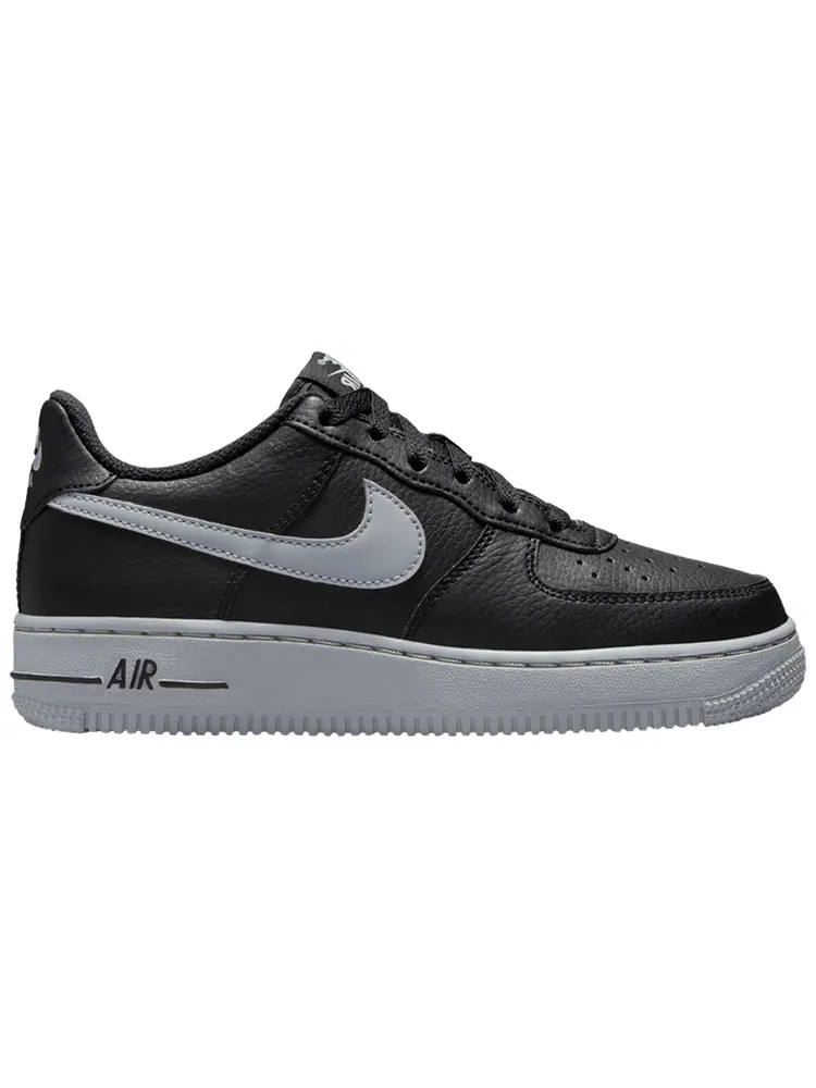 Кроссовки Nike Air Force 1 GS 'Black Wolf Grey' — изображение 1 из 1, черный серый