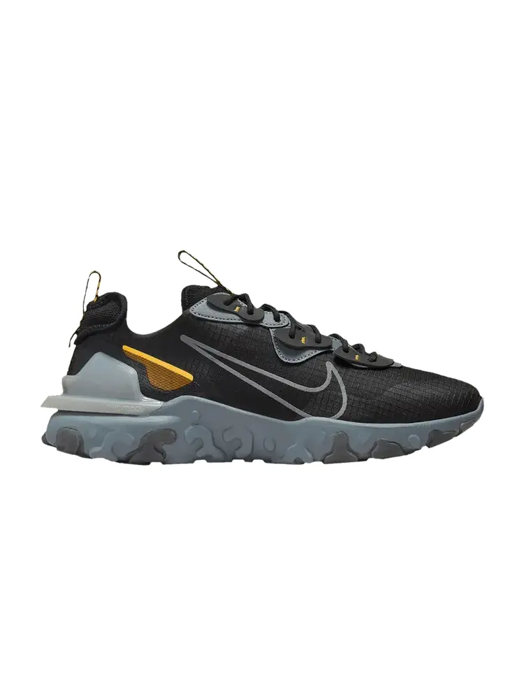 Кроссовки Nike React Vision 'Black Laser Orange Cool Grey' — изображение 1 из 1, черный/оранжевый/серый