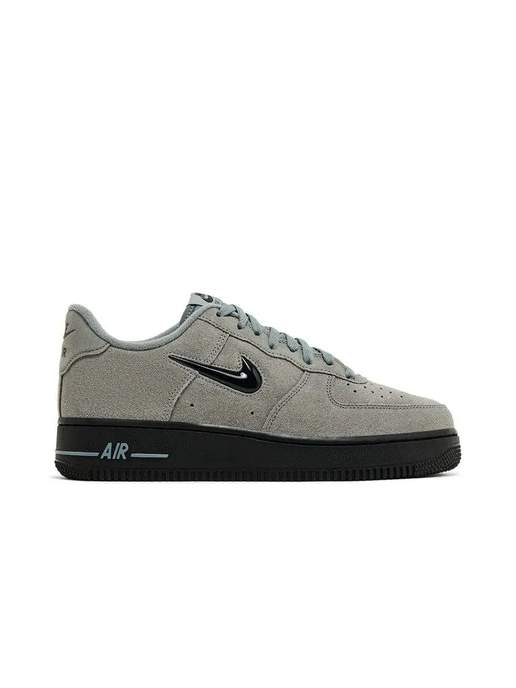 Кроссовки Nike Air Force 1 Jewel 'Cool Grey Black' — изображение 2 из 9, серый/черный