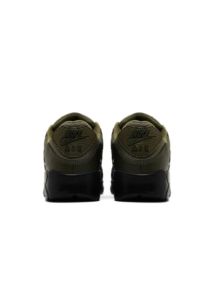 Кроссовки Nike Air Max 90 'Medium Olive Black' — изображение 7 из 9, оливковый/черный/хаки