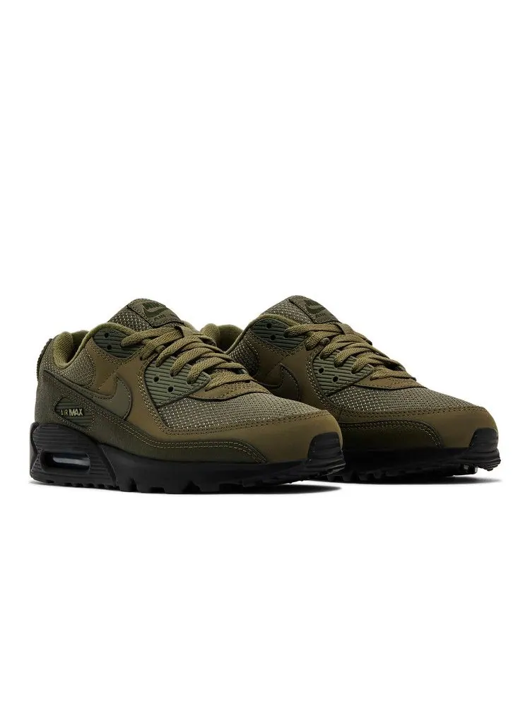 Кроссовки Nike Air Max 90 'Medium Olive Black' — изображение 9 из 9, оливковый/черный/хаки