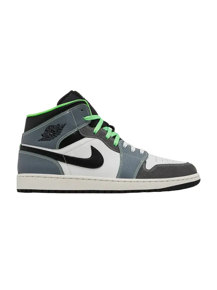 Кроссовки Air Jordan Casa 93 x Air Jordan 1 Mid 'Seine-Saint-Denis' — изображение 1 из 9, серый/серый//черный