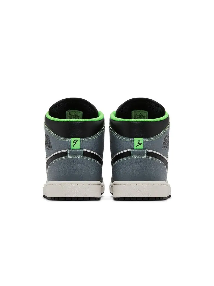 Кроссовки Air Jordan Casa 93 x Air Jordan 1 Mid 'Seine-Saint-Denis' — изображение 7 из 9, серый/серый//черный