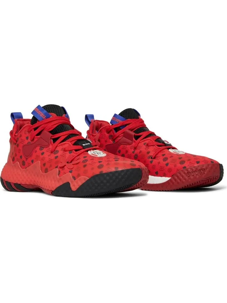 Кроссовки Adidas Harden Vol. 6 'Vivid Red Monogram' — изображение 8 из 8, красный